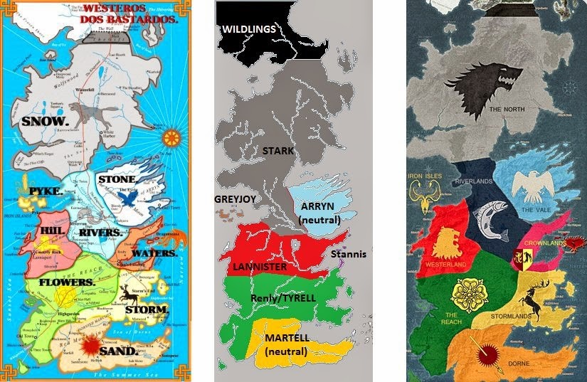 Game of Thrones Westeros