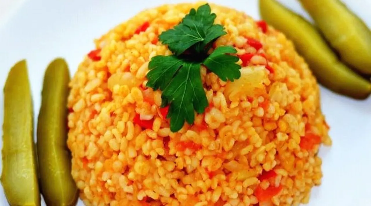 Sebzeli Bulgur Pilavı Tarifi